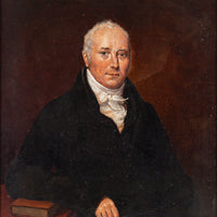 Attributed To Thomas Arrowsmith (British 1722-1829) Portrait - Regency Era Gentleman