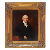Attributed To Thomas Arrowsmith (British 1722-1829) Portrait - Regency Era Gentleman