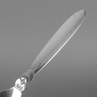 GEORG JENSEN Cactus Sterling Flatware 59 Pieces