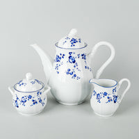 NORITAKE Elegance In Blue 10 Place Settings Plus Extras