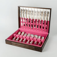 1847 ROGERS BROS Orleans Silver Plate Flatware 11 Place Settings Plus Extras