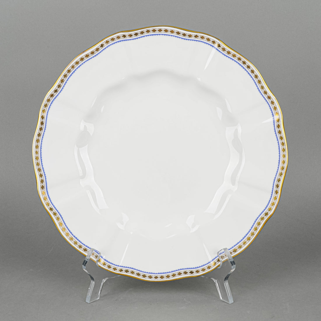 ROYAL CROWN DERBY Carlton Blue A1300 8 Place Setting Plus Extras