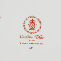 ROYAL CROWN DERBY Carlton Blue A1300 8 Place Setting Plus Extras