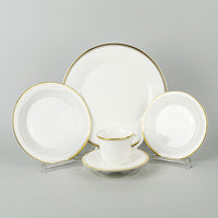 ROYAL DOULTON Gold Concord H5049 5 Place Settings Plus Extras