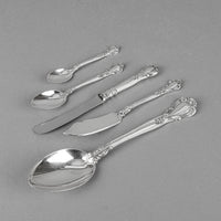 BIRKS Chantilly Sterling Flatware 8 Place Settings Plus Extras