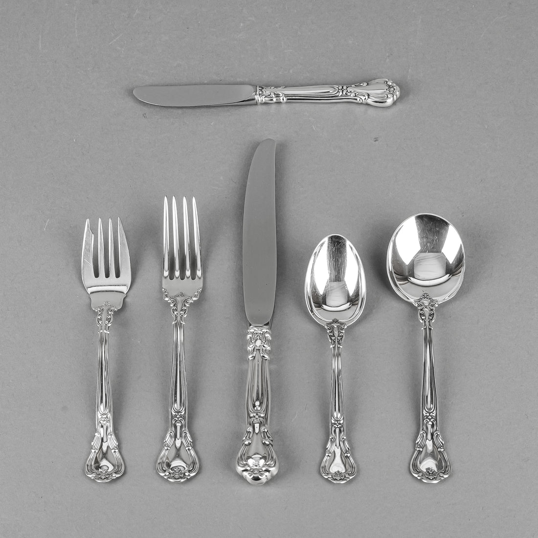 GORHAM Chantilly Sterling Luncheon Flatware 12 Place Settings Plus Extra