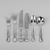 MAPPIN & WEBB Mappin Plate Silverplate Flatware 12 Place Settings Plus Extras