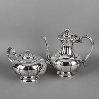 BIRKS Primrose Plate Melon 357 Silverplate Tea And Coffee Service 6 Pieces