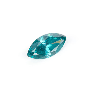 1.35 Carat Marquise Cut Blue Diamond