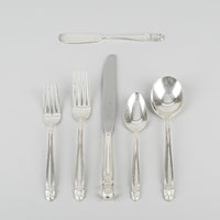 HOLMES & EDWARDS Danish Princess Flatware 14 Place Settings +Extras