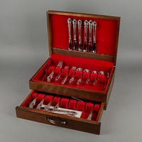 1847 ROGERS BROS Reflection Silverplate Flatware 12 Place Settings Plus Extras