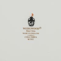 WEDGWOOD Columbia W595 6 Place Settings Plus Extras