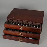 RICCI Oxford Silverplate Flatware 71 Pieces