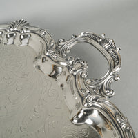 GOLDFEDER SILVERWARE CO Silver Plate Tea & Coffee Service w/Tray 10pcs
