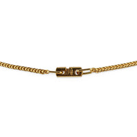 18K Yellow Gold Pink Tourmaline & Diamond Pendant