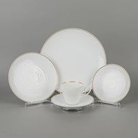 ROSENTHAL Romance Gold Band 12 Place Settings Plus Extras