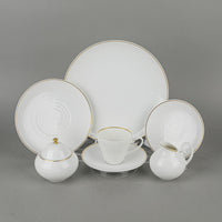 ROSENTHAL Romance Gold Band 12 Place Settings Plus Extras