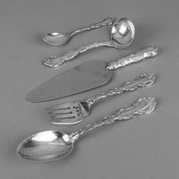 BIRKS Regency Plate Louis De France Silverplate Flatware - 10 Place Settings Plus Extras