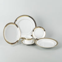 PHILIPPE DESHOULIERES Orleans 12 Place Settings Plus Extras