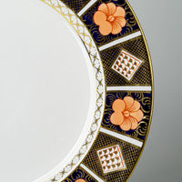 ROYAL CROWN DERBY Old Imari Border 8450 Luncheon Set 5 Place Settings Plus Extras