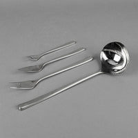 LUNDTOFTE Fuga Stainless Steel Flatware 11 Place Settings Plus Extras