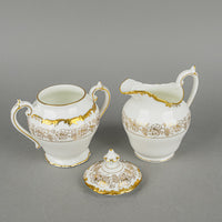 COALPORT Hazelton White 10 Place Settings Plus Extras