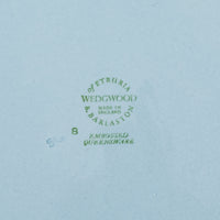 WEDGWOOD White On Blue Embossed Queens Ware 70 Pieces