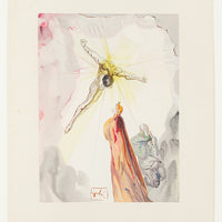 Salvador Dali (Spanish 1904-1989) "Ghost Of Christ"