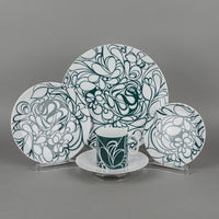 THOMAS Aquarius/Petrol 7 Place Settings Plus Extras