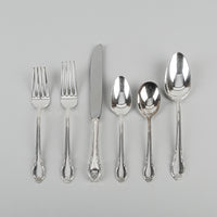 1847 ROGERS BROS Remembrance Silver Plate Flatware 12 Place Settings Plus Extras
