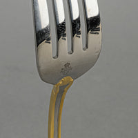 ROYAL ALBERT Old Country Roses Gold Stainless Steel Flatware 8 Place Settings Plus Extras