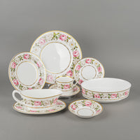 ROYAL WORCESTER Royal Garden 12 Place Settings Plus Extras