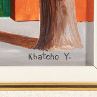 Khatcho Yazedjian (Canadian 1940) "Shuter & Trefann St. Toronto