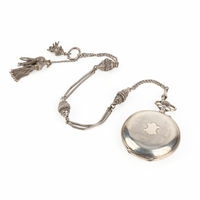 875 Silver Hunter Pocket Watch