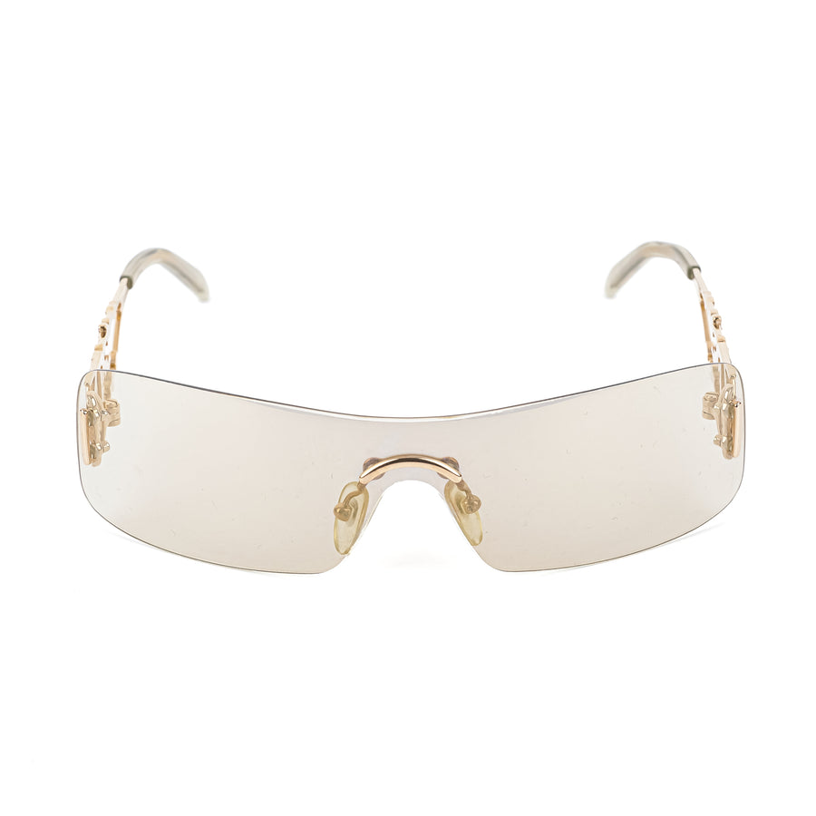 CHRISTIAN DIOR Dior Fire Sunglasses - Gold