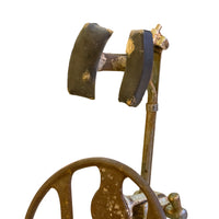 Antique Steel & Chrome Dental Chair
