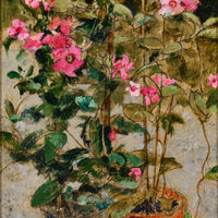 Richard Jerzy - "Mandevilla" - Oil on Board