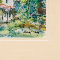 Emmett Fritz - Landscape with House - Watercolour on Paper