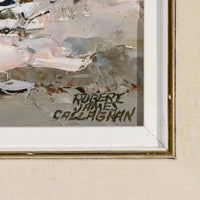 Robert James Callaghan - "Gray Morning" - Oil on Masonite
