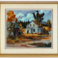 Claude Langevin - "Près des Ste-Adèle" - Oil on Canvas