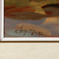 Claude Langevin - "Près des Ste-Adèle" - Oil on Canvas