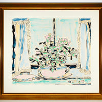 Lyn Westfall - "Azalea" - Mixed Media on Paper