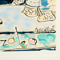 Lyn Westfall - "Azalea" - Mixed Media on Paper
