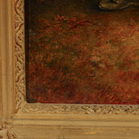 John J. Barker of Bath - Game Hunters - Oil on Canvas