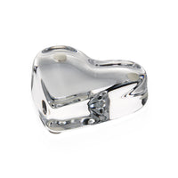 BACCARAT Crystal Heart Paperweight