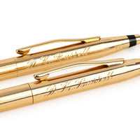 CROSS 14K Gold Pen & Pencil Set