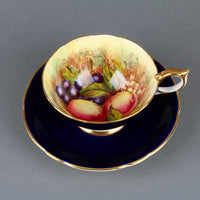 AYNSLEY D. Jones Orchard Fruit Cup & Saucer