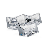 DAUM Crystal Cube Vide Poche Bowl