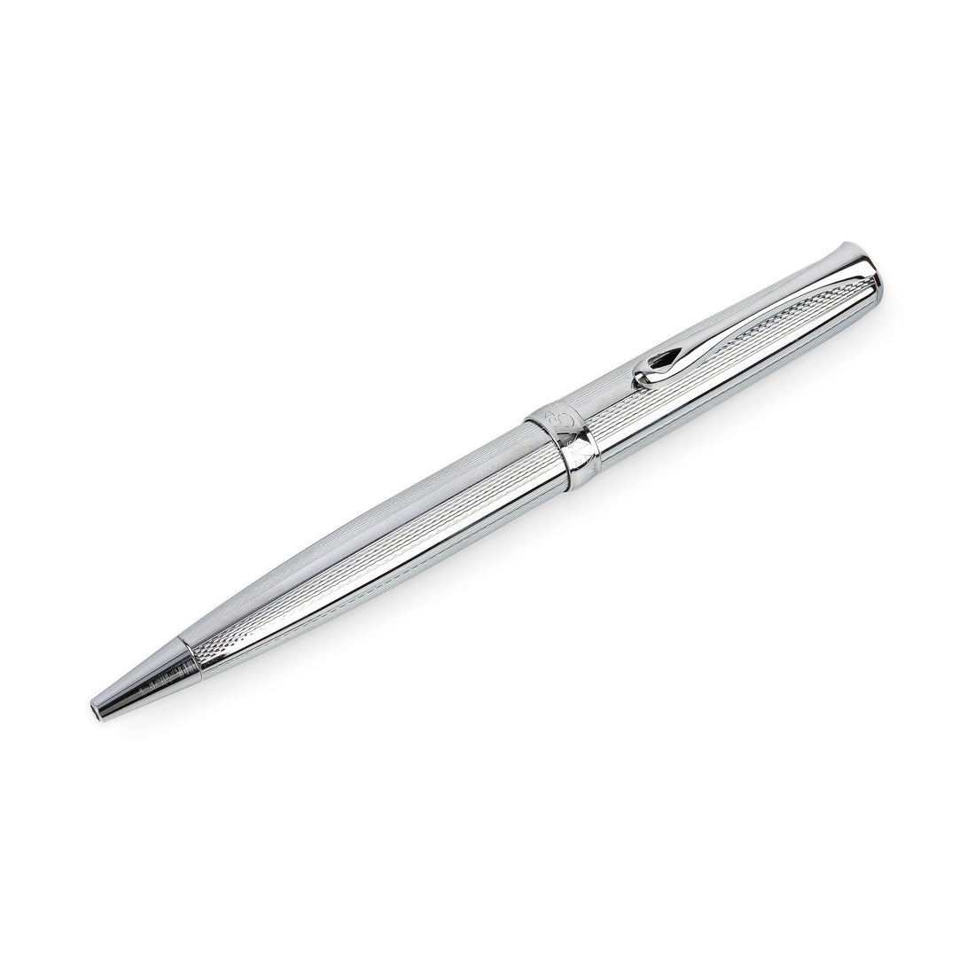 DIPLOMAT Excellence Ballpoint Pen - Guilloche Chrome