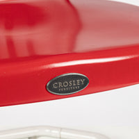 CROSLEY Griffith Painted Metal Patio Chair Red